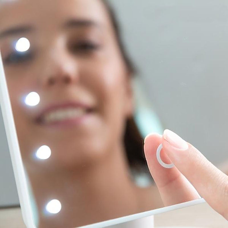 Espejo LED táctil
